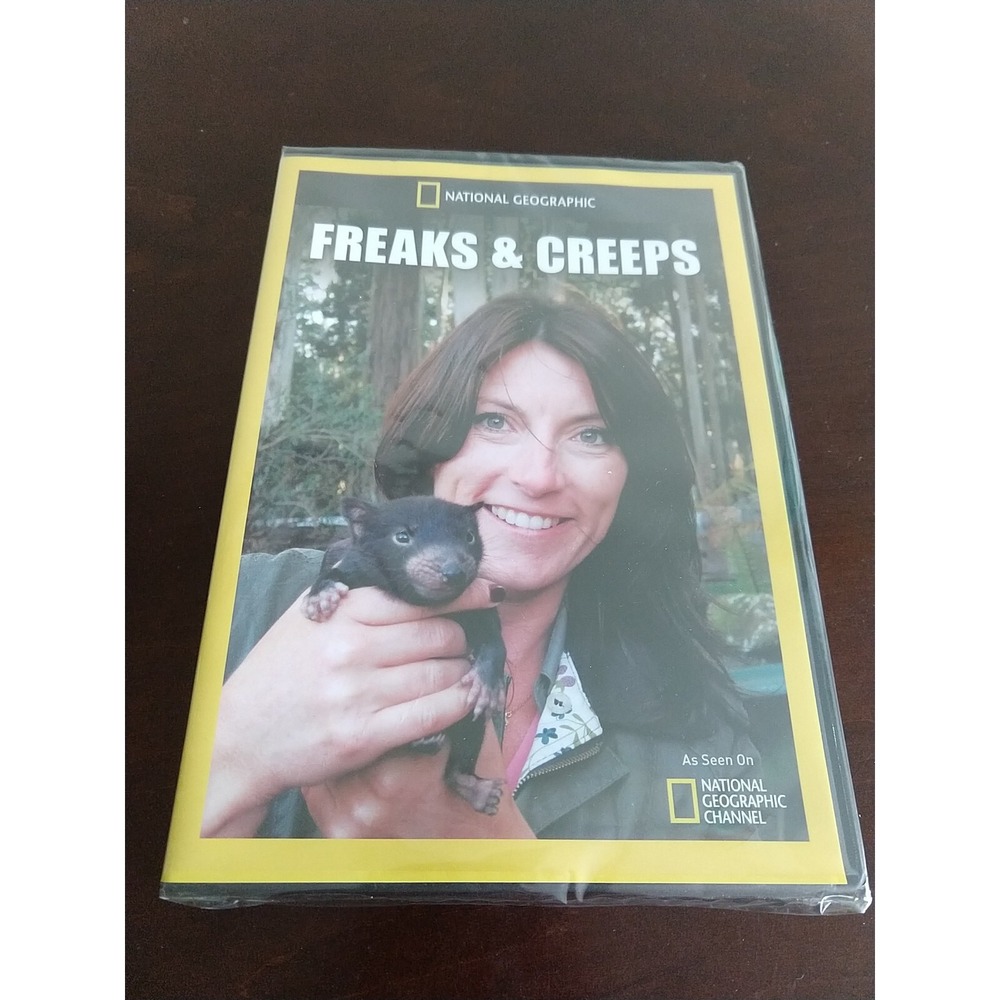National Geographic Freaks And Creeps DVD New Sealed Lucy Cooke 0727994955634